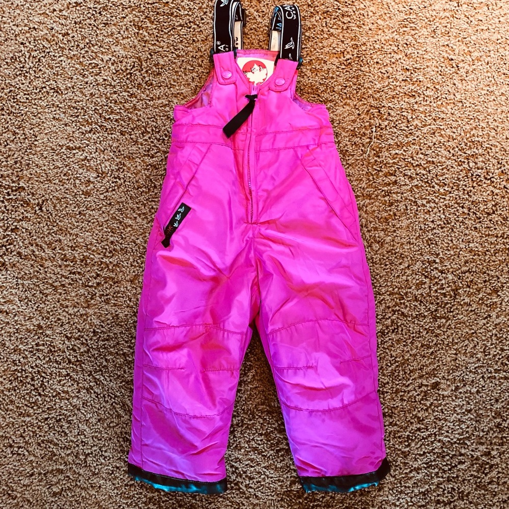Canada WeatherGear insulated snow pants—size 2T